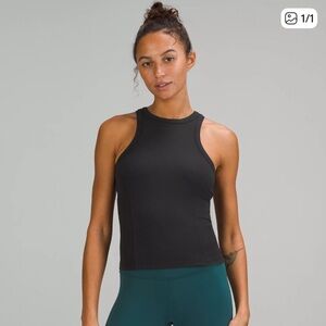 lululemon high neck tank (size 8)